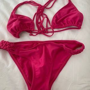L*Space Bikini- Magenta size medium